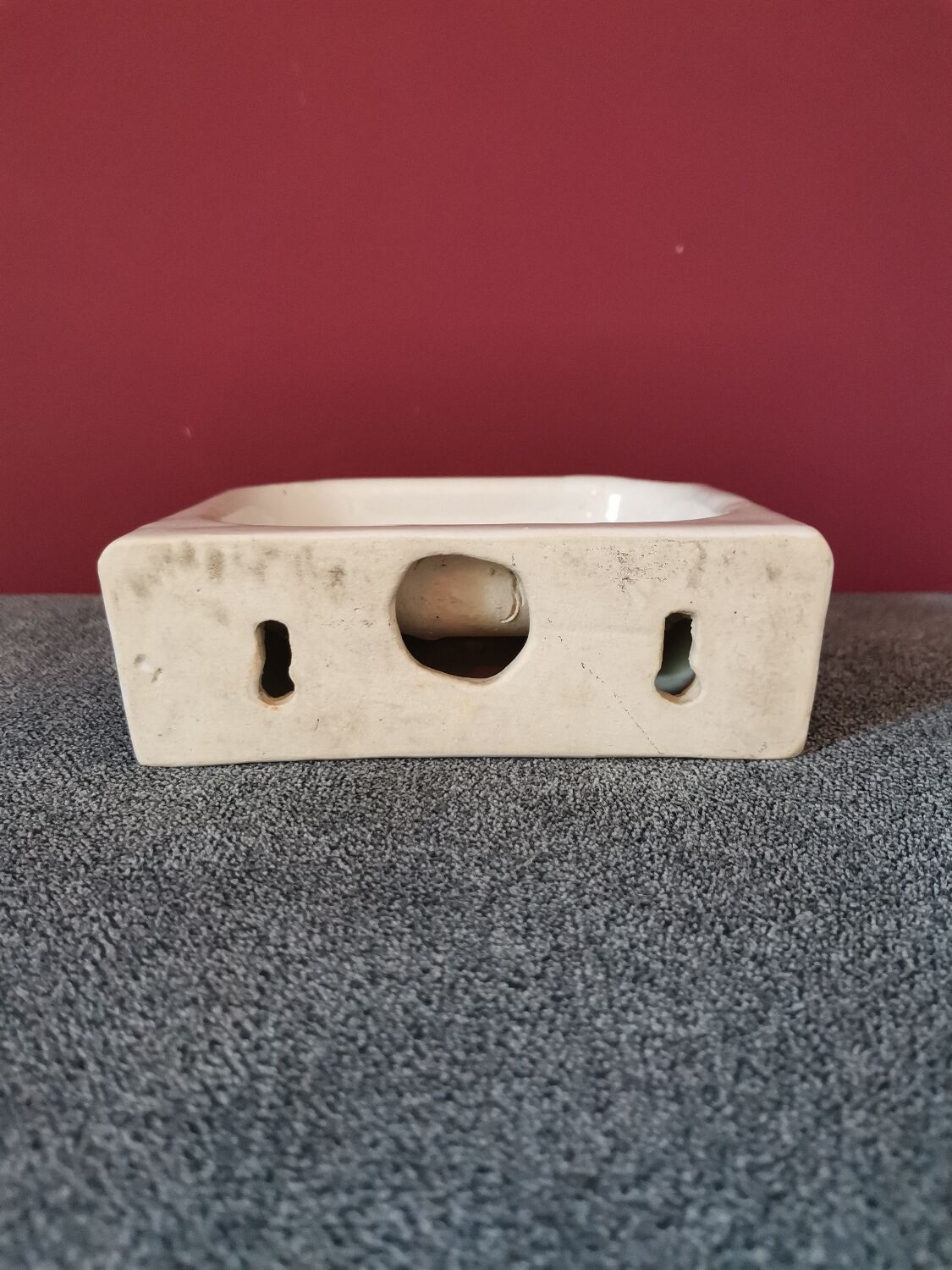 Vintage wall soap dish