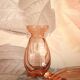 Pink glass liqueur set and accessories from the 1950s