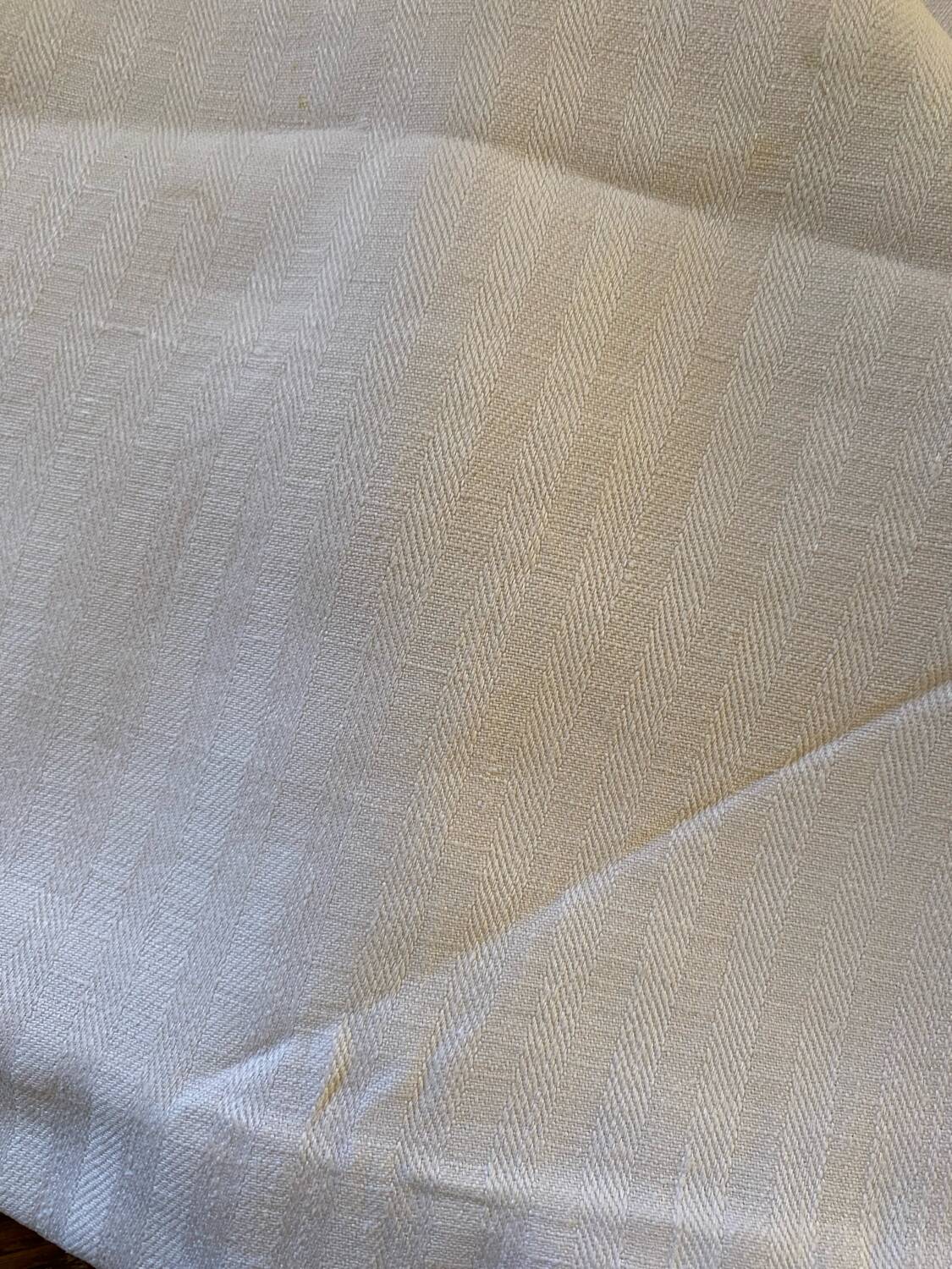 Old winegrower's tablecloth.