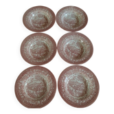 Old English Eït soup plates