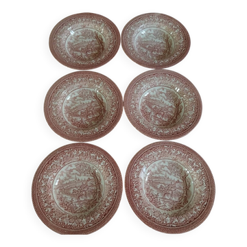 Anciennes assiettes creuses anglaises Eït