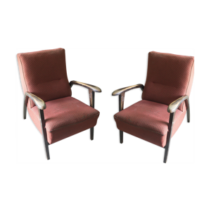 Paire de fauteuils vintage 1940