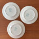 Lot of 3 dessert plates Lunéville English Style – Old roses bl