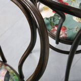 Vintage Velvet No. 18 Dining Chairs by Michael Thonet, Set of 4