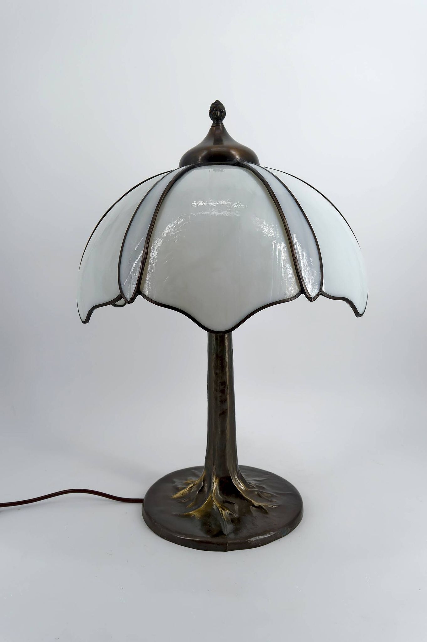 Lampe de table de style Tiffany – vers 1980