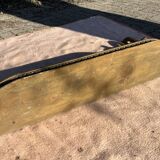 Console half moon gilded wood