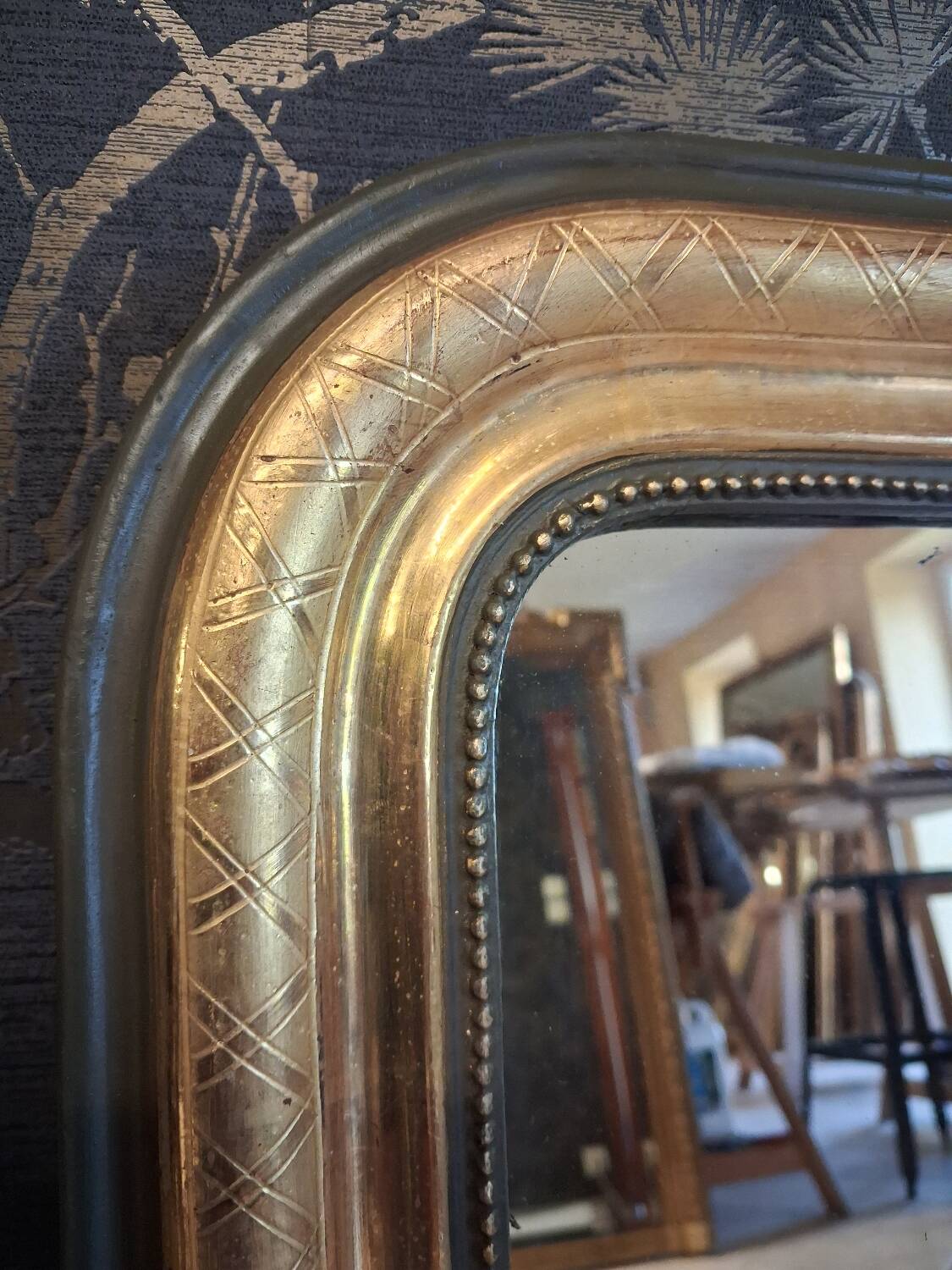 Mirror from the Louis Philippe period 67x51