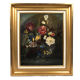 French School nineteenth oil on canvas, bouquet of flowers dated 1883