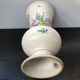 Former Vase K-G LUNEVILLE Ceramics White Decor Vintage Flowers