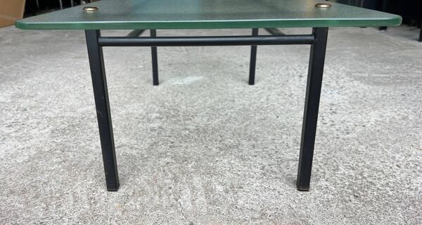 Table basse rectangulaire vintage 1950