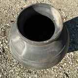 Ancient terracotta pottery jar from the 19th century