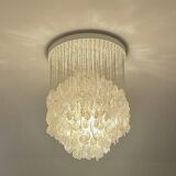 Chandelier in the style of the 'Fun 4DM' pendant light by Verner Panton