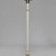 Lampadaire Art Déco en bois peint blanc et doré, 1925