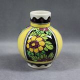 C. CATTEAU - Boch Keramis La Louvière - Art Deco Vase from the 1930s