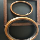 3 frames in old wood