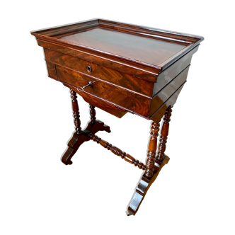 Worker Louis Philippe in mahogany xiXeme