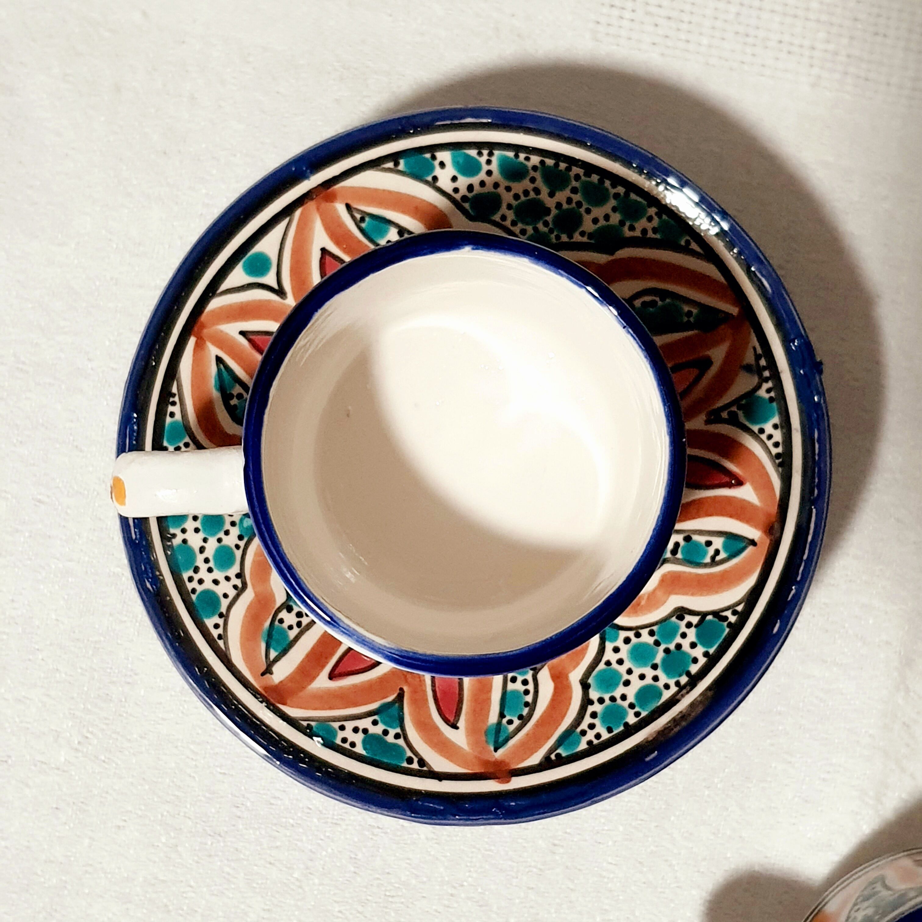 Vintage Moroccan tea service