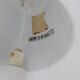 Louis Poulsen / Axel Wedel Madsen “Arbejdspendel” enamel pendant lamp / Danish industrial design / orange