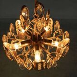 Lustre Palwa milieu du siècle en cristal