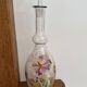 Legras carafe (1900/1910) with orchid flowers.