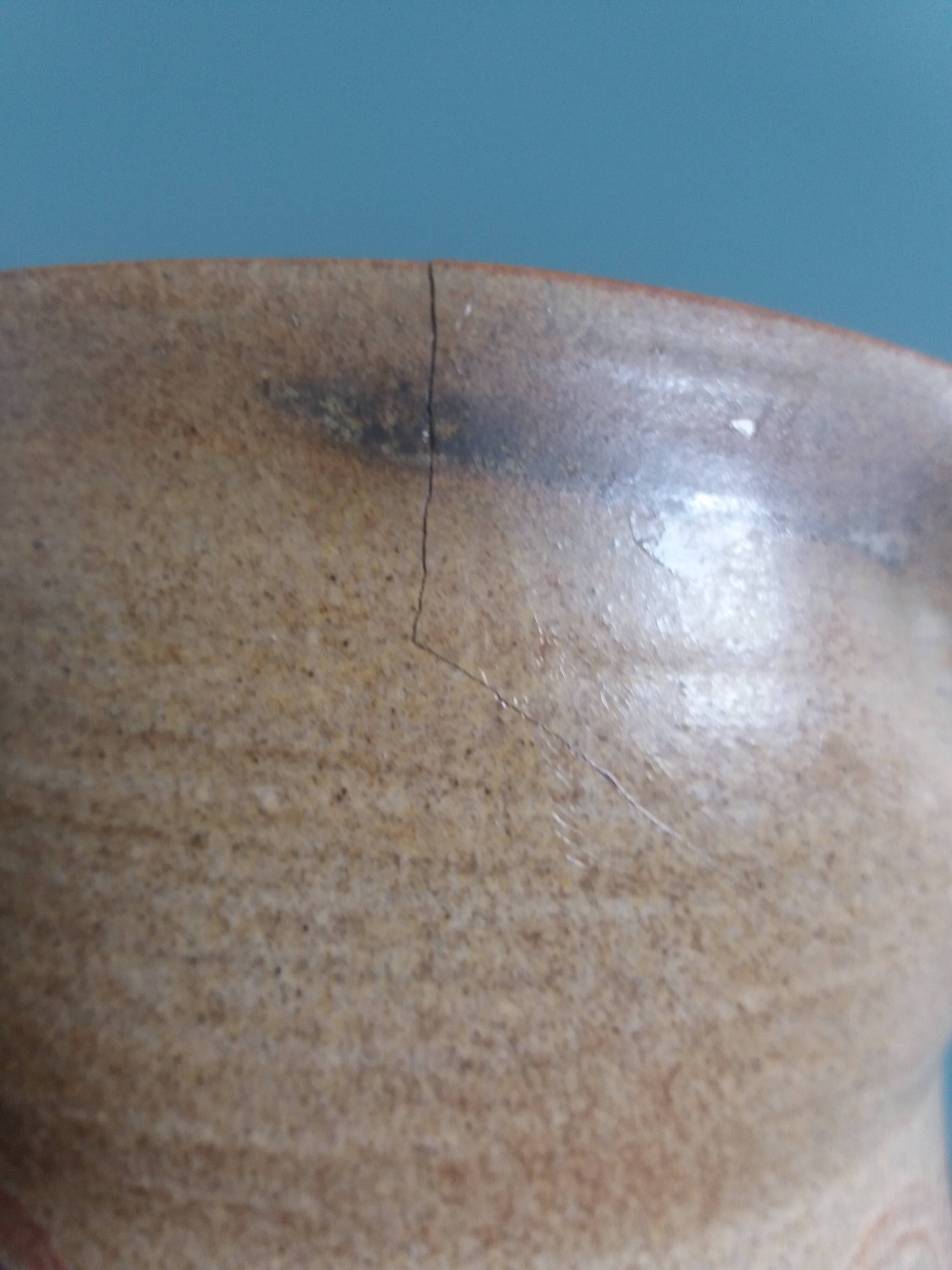 30 cm pitcher vase signed Jean-Claude Courjault Keraluc