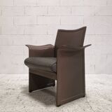 Korium wide armchair(s), design Tito Agnoli, Matteo Grassi, 1980