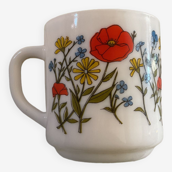 Mug vintage en arcopal