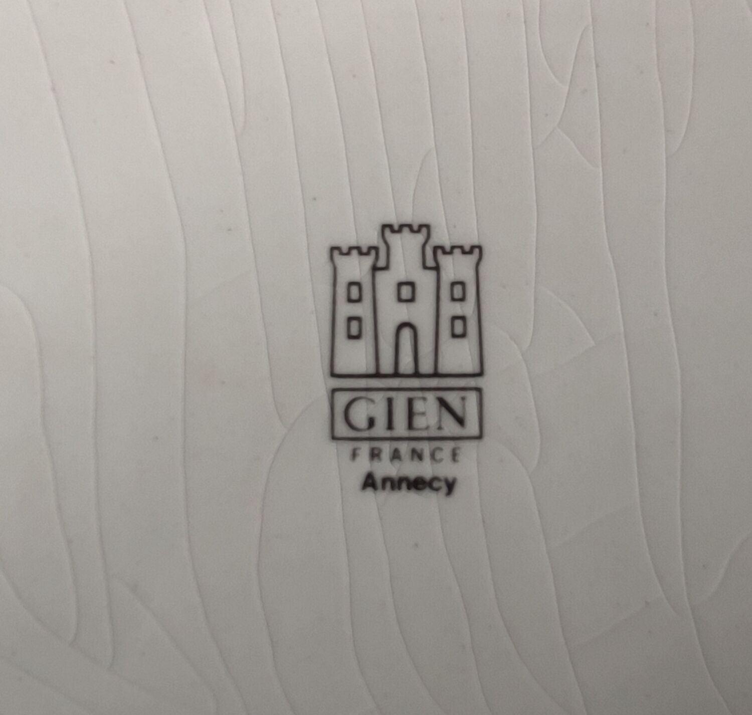 Service à poisson vintage Gien