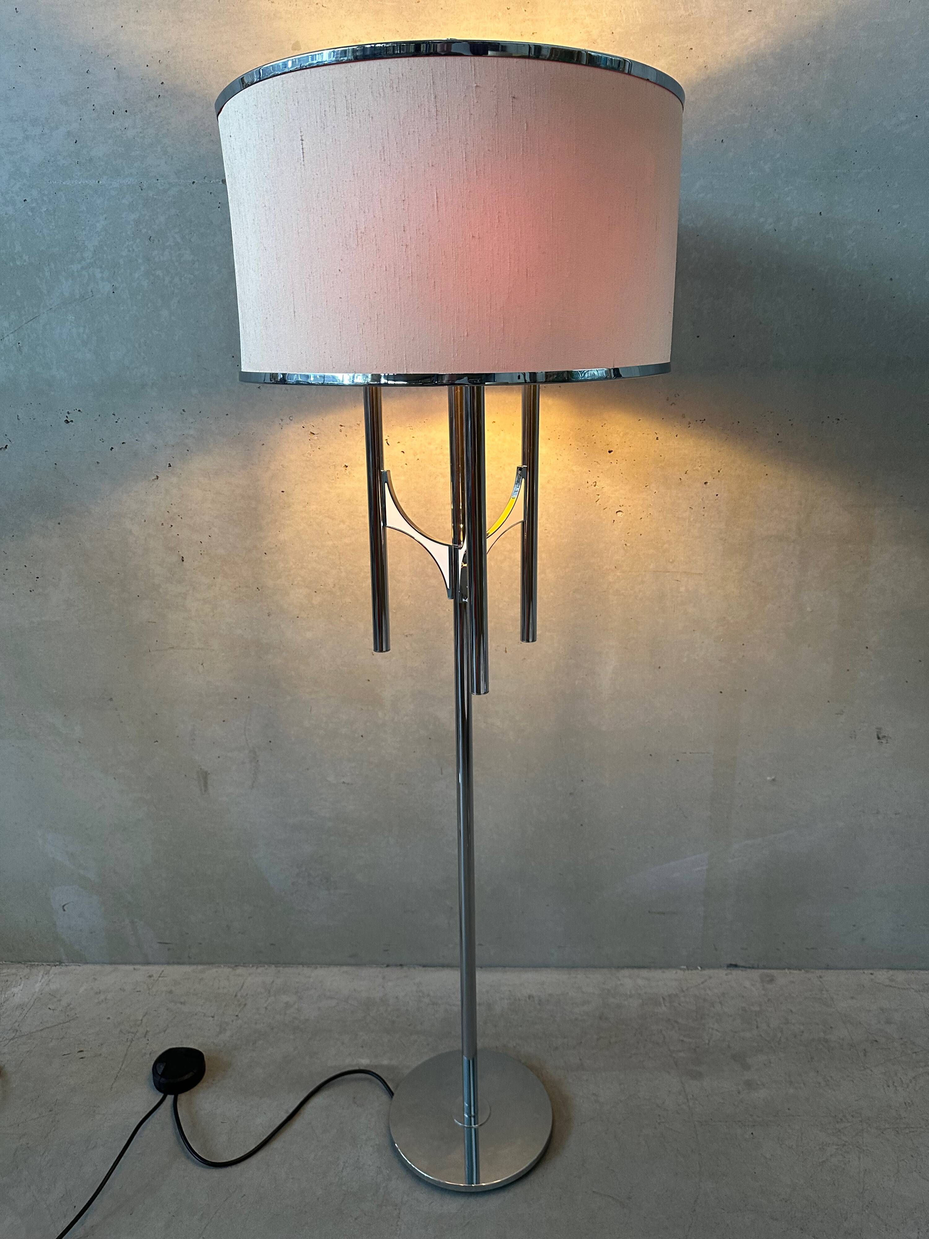 Vintage floor lamp (with or without shade) – Sciolari