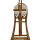 Vintage rattan rocking horse for a 1960s nursery design
