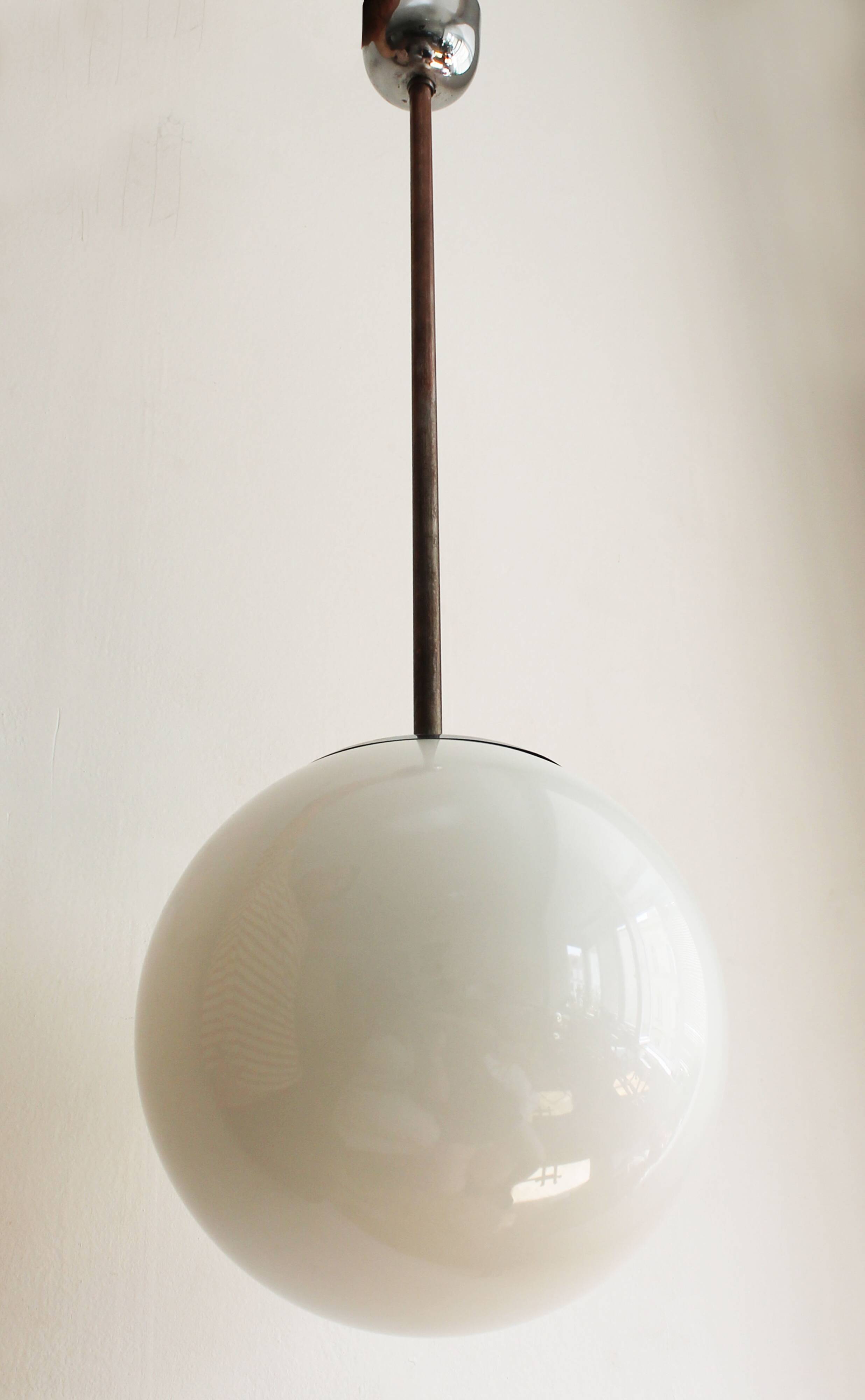 1930's Modernist Ceiling Lamp by Franta Anyz