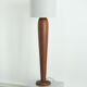 Lampe au pied oblong