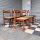 Set of 6 Scandinavian chairs