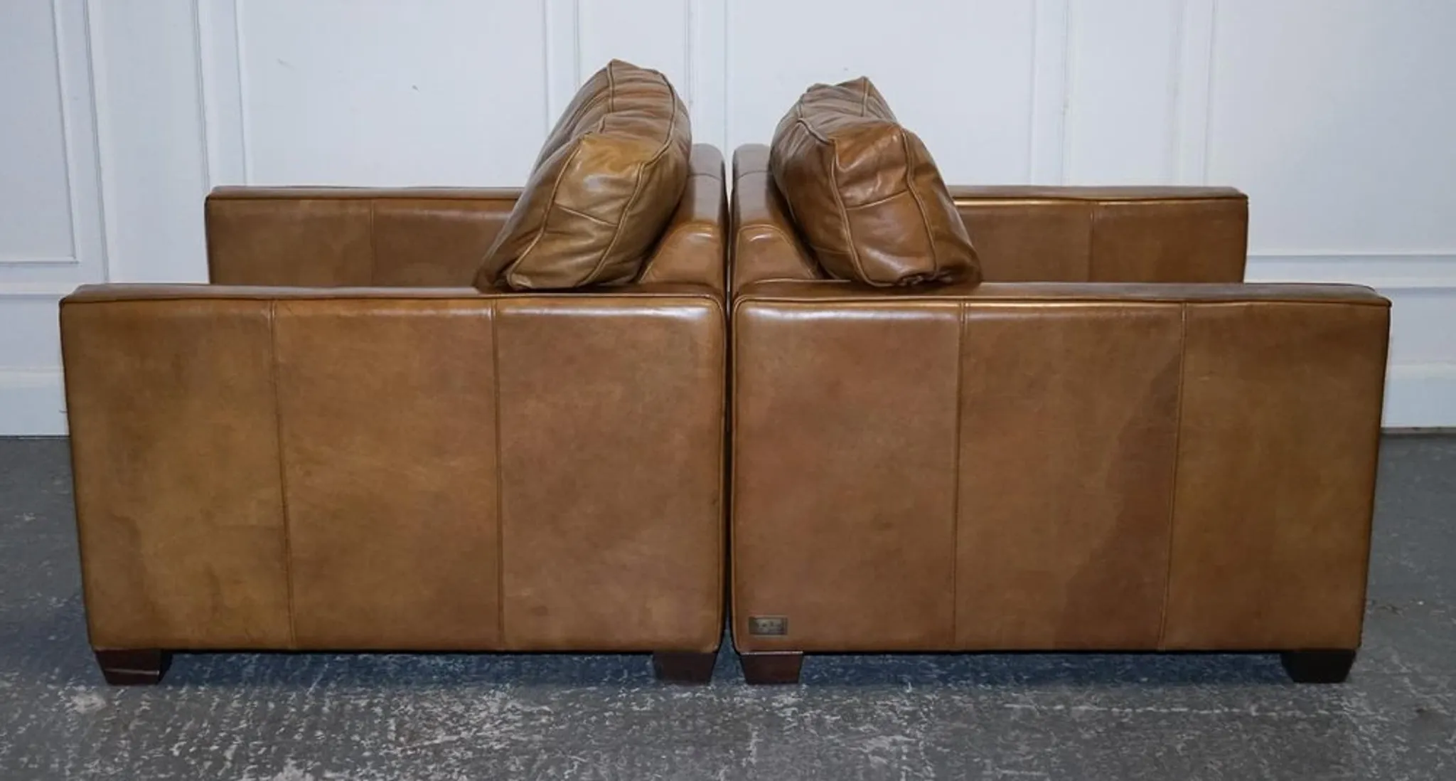 Leather Armchairs Tanned by Timothy Oulton Viscount