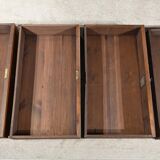 Walnut Writing Commode, Restoration Period – 1st Part 19th