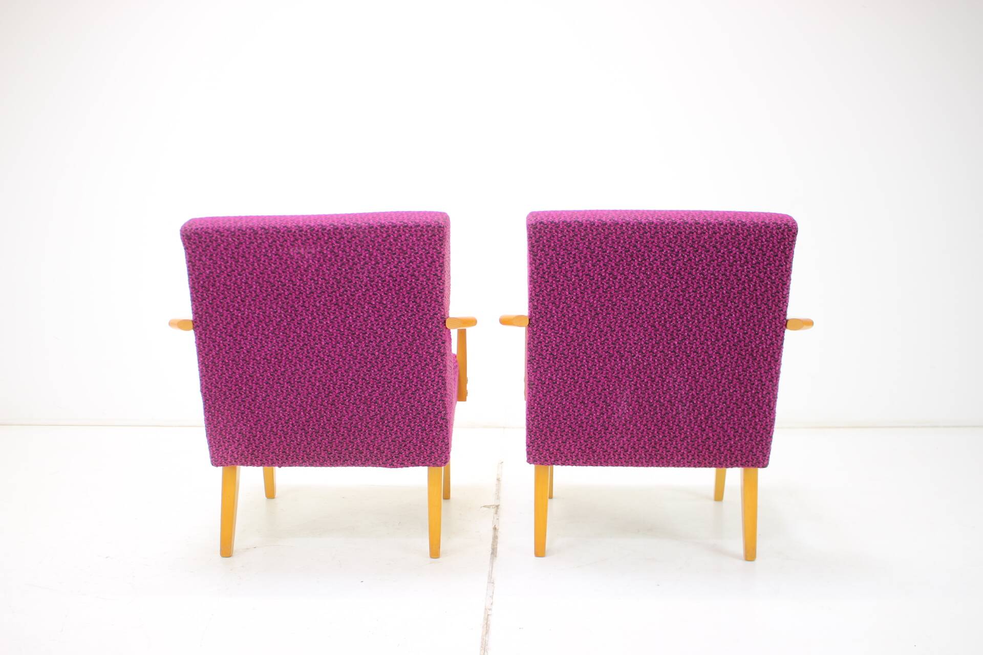 1960s Pair of Armchairs, Czechoslovakia