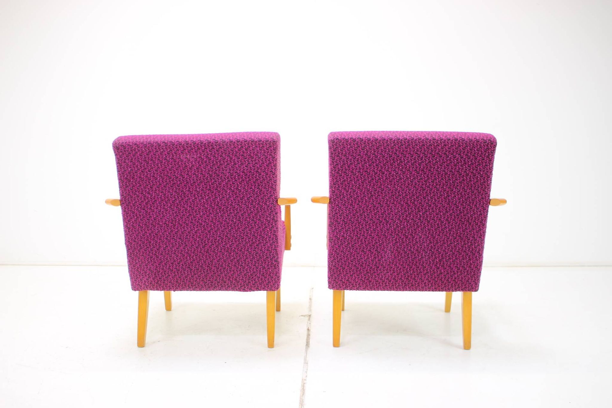 1960s Pair of Armchairs, Czechoslovakia