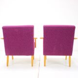 1960s Pair of Armchairs, Czechoslovakia
