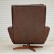 1970s, Danish design by Georg Thams for Vejen Møbelfabrik, swivel wingback relax chair.
