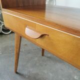Bedside table, vintage side table 1960