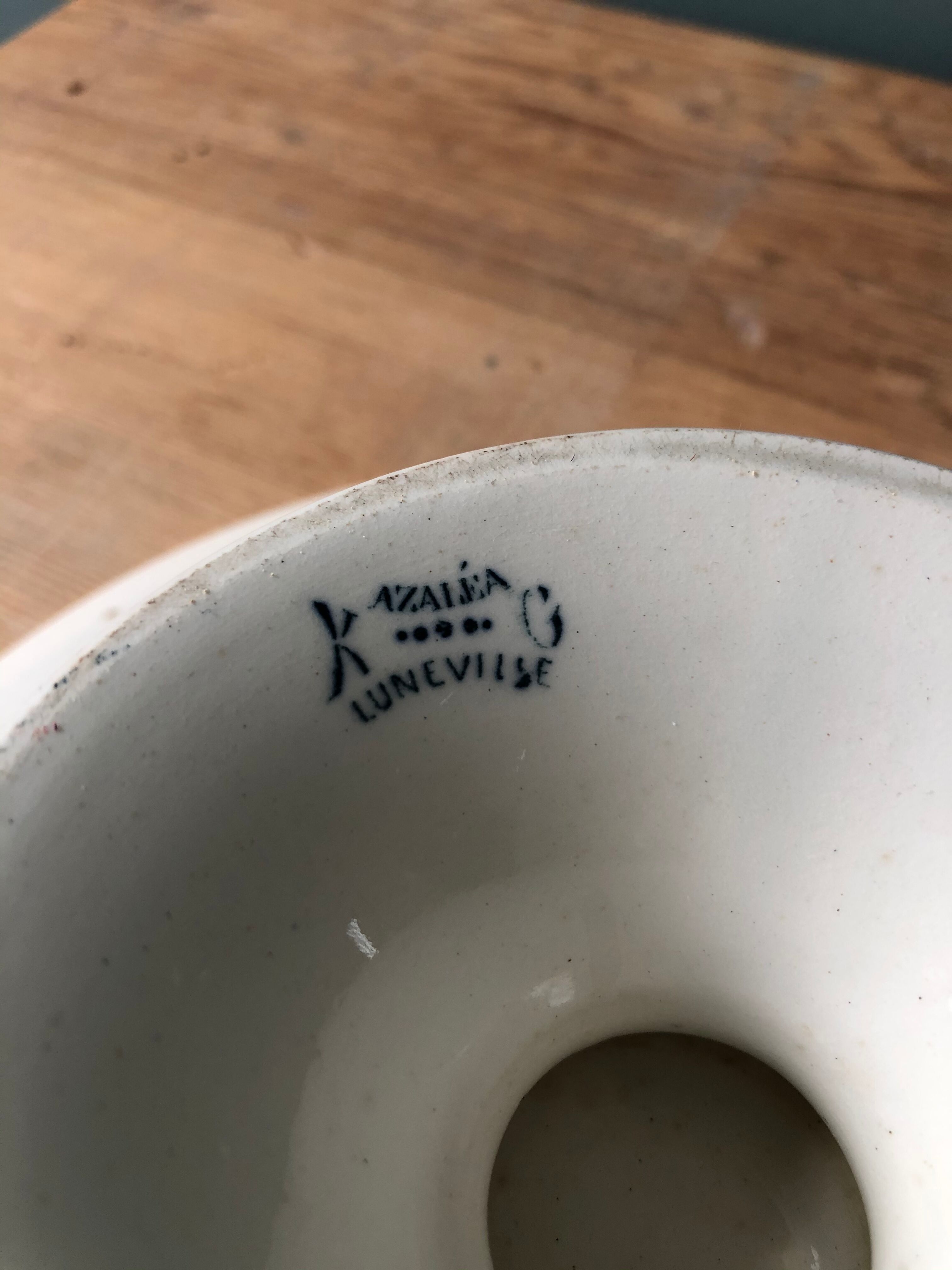 Former dish compotier Keller and Guerin Lunéville