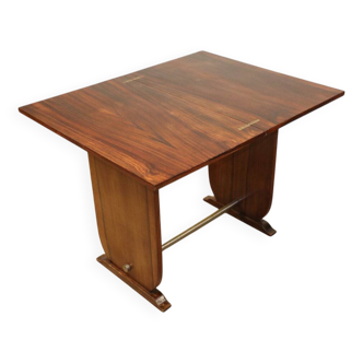 Art Deco "Portefeuille" table in rosewood - 1950