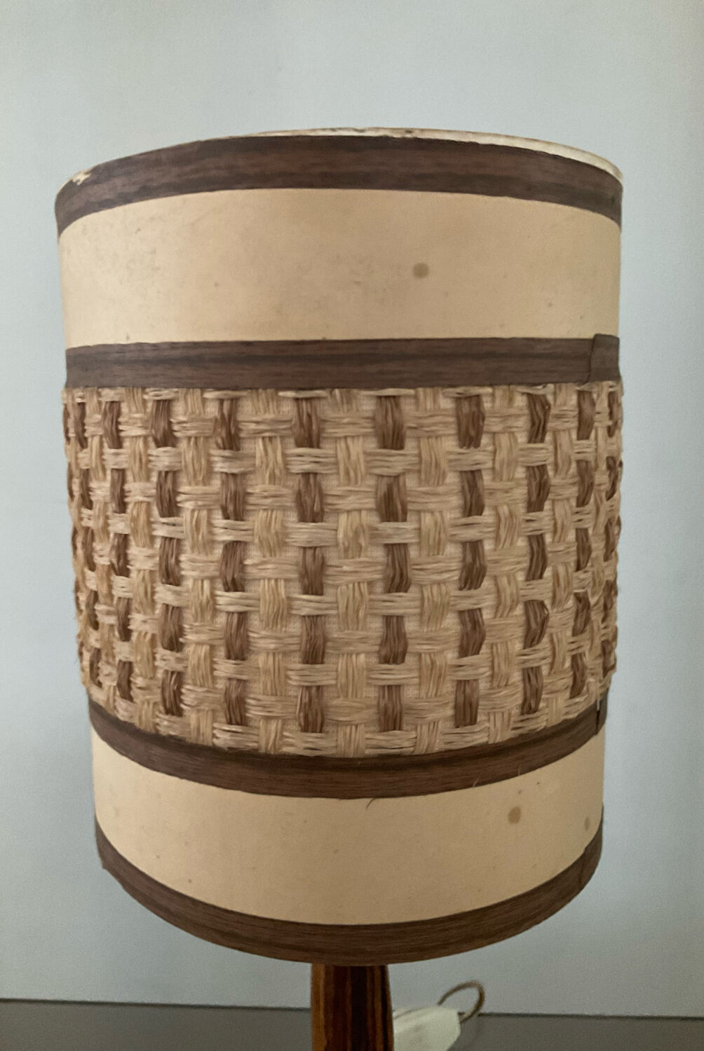 Vintage teak lamp 50-60s