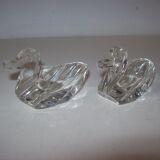 Crystal salterons in the shape of a duck