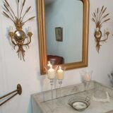 Golden sconces - witch mirror