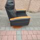 Fauteuil cuir vintage lusch luxe
