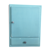 Almond green medicine cabinet