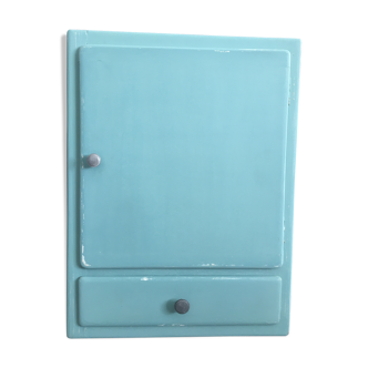 Almond green medicine cabinet