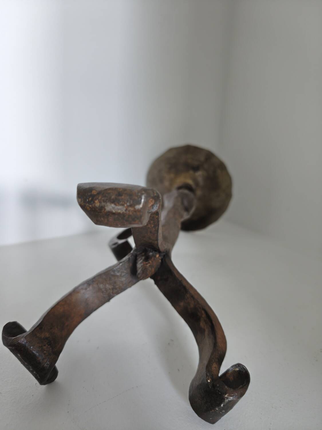 Brutalist candle holder