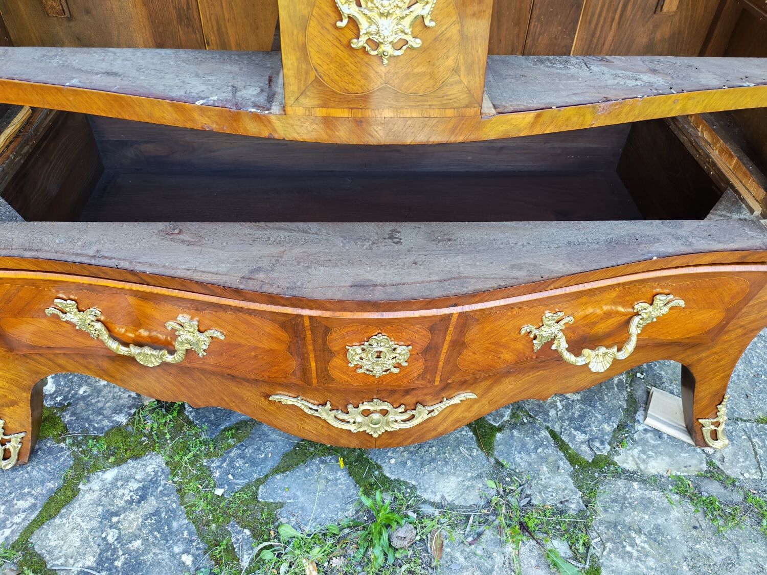 Louis XV style tomb commode